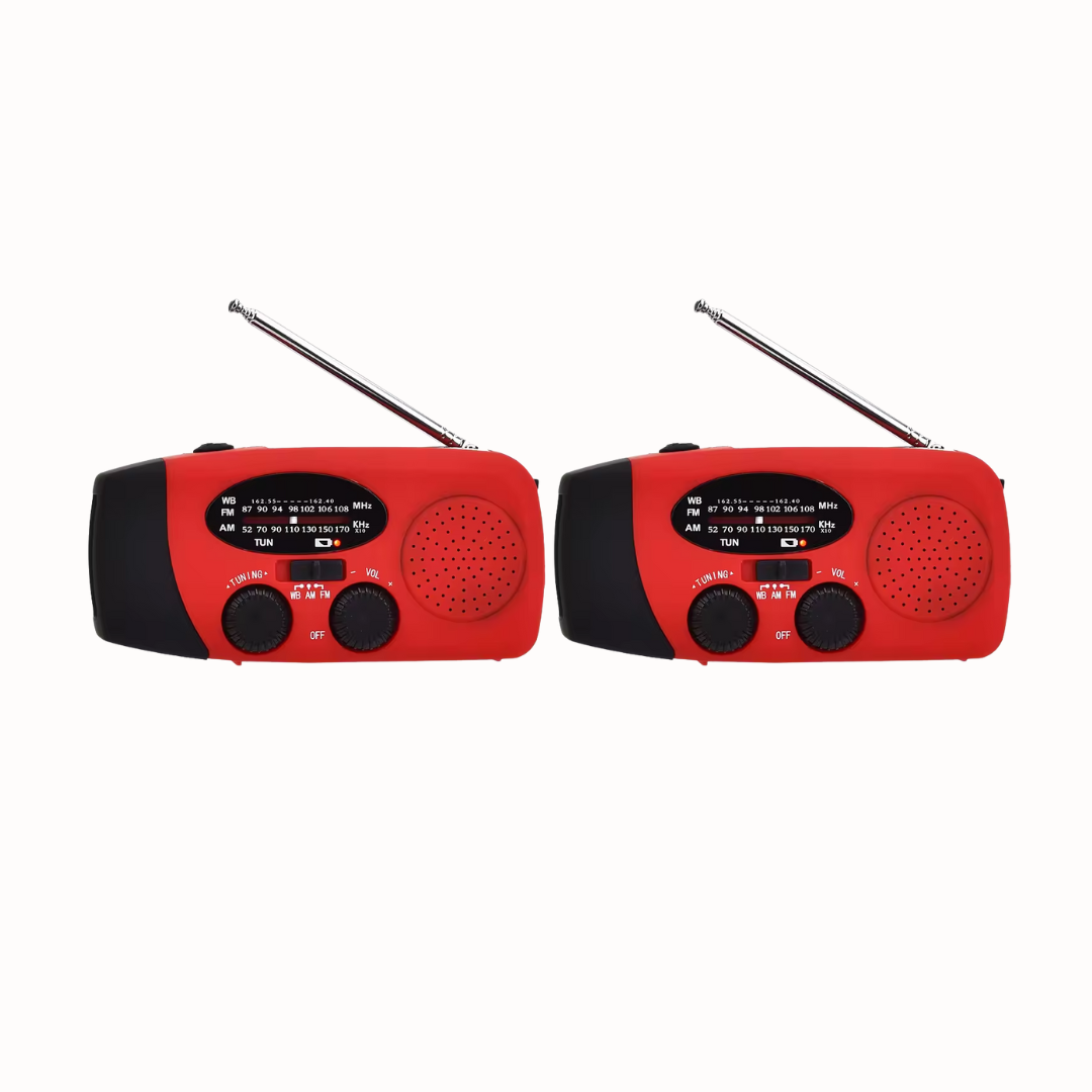 Blackout Buddy™ 3-in-1 Emergency Radio with Flashlight & Power Bank